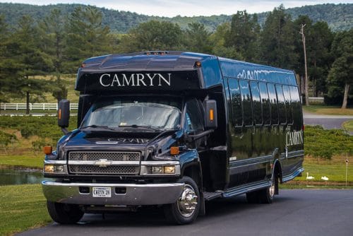 camryn limousine wedding transportation